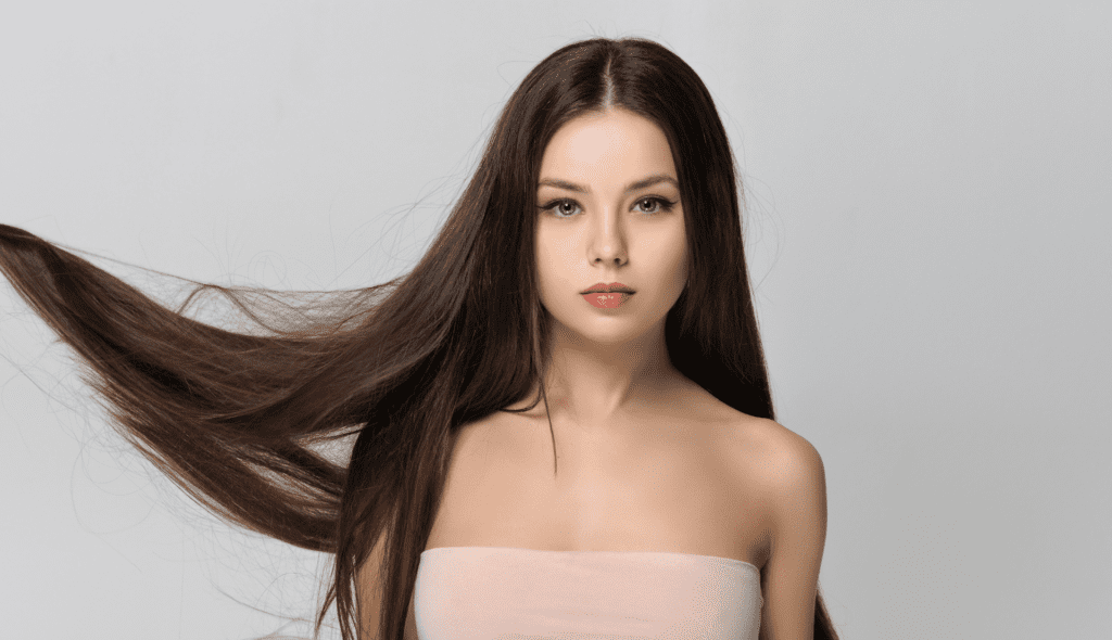 Get enough protein for shiny hair