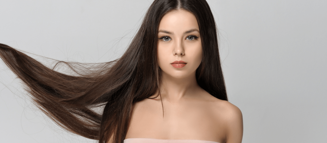 Get enough protein for shiny hair