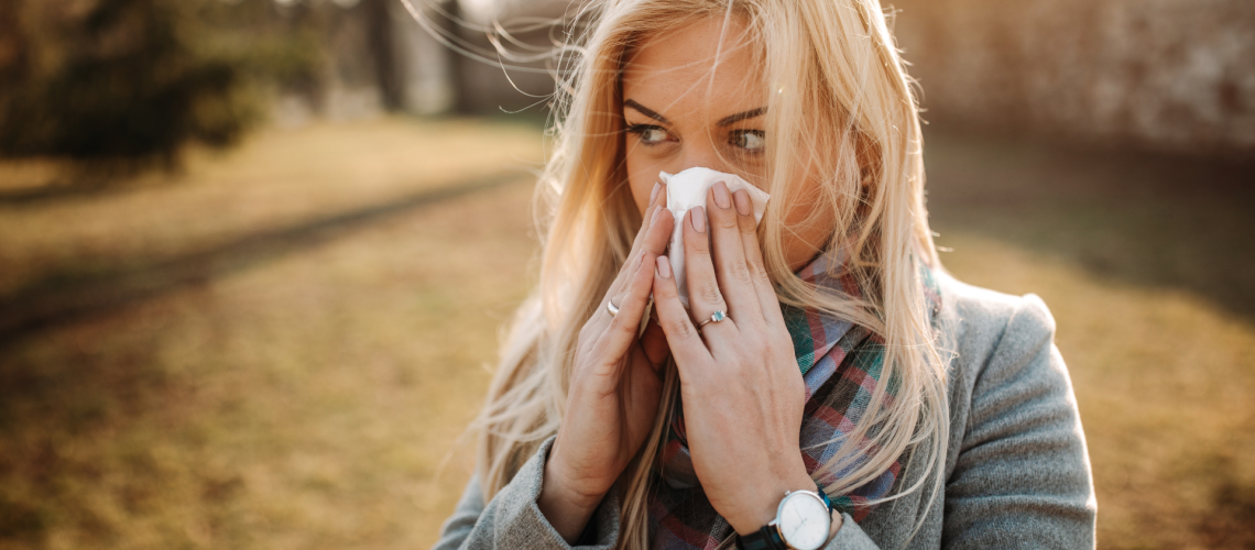 Autumn skin allergies